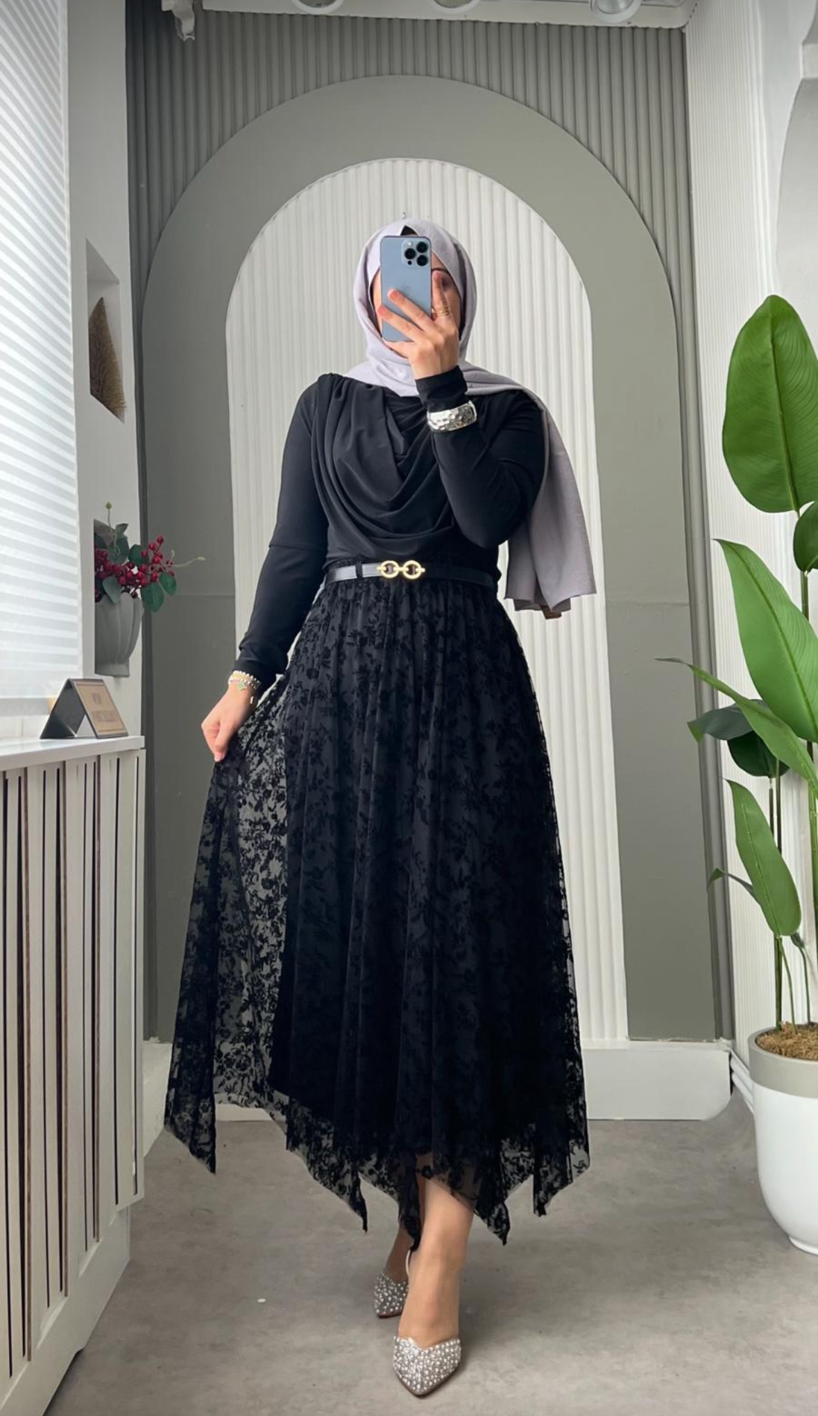 Simple Classy Black Skirt