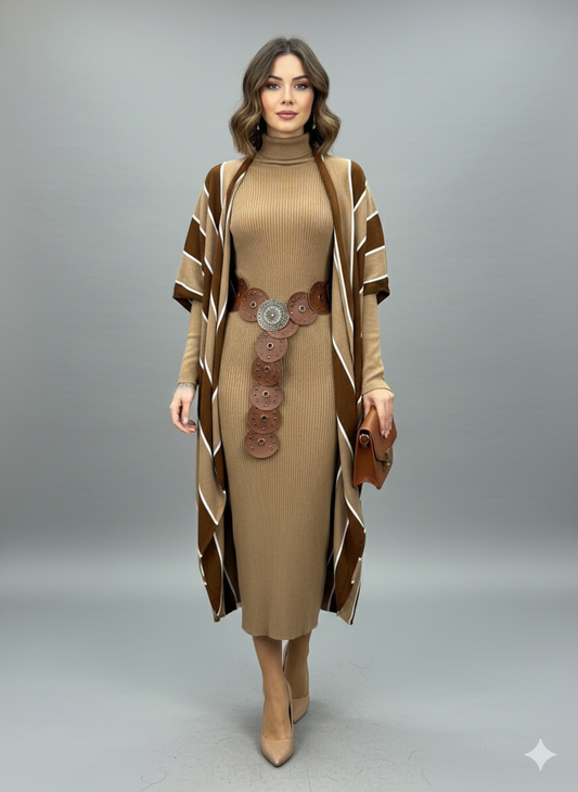 Camel Dress Set