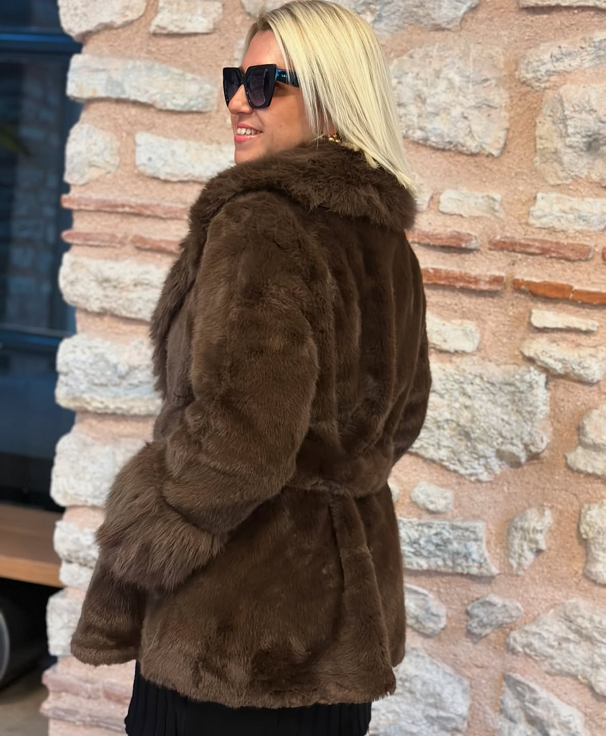 Brown Fur Coat