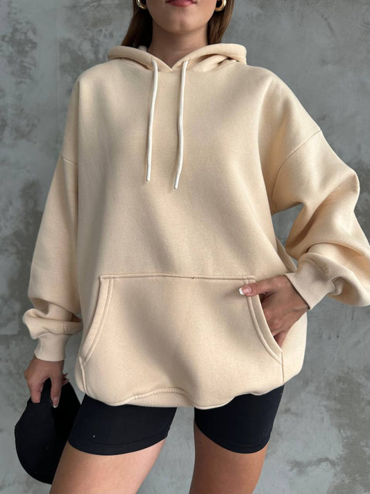 Beige Sweatshirt