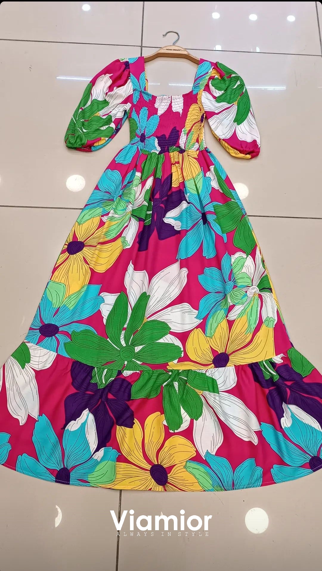 Flowerful Summer Dress