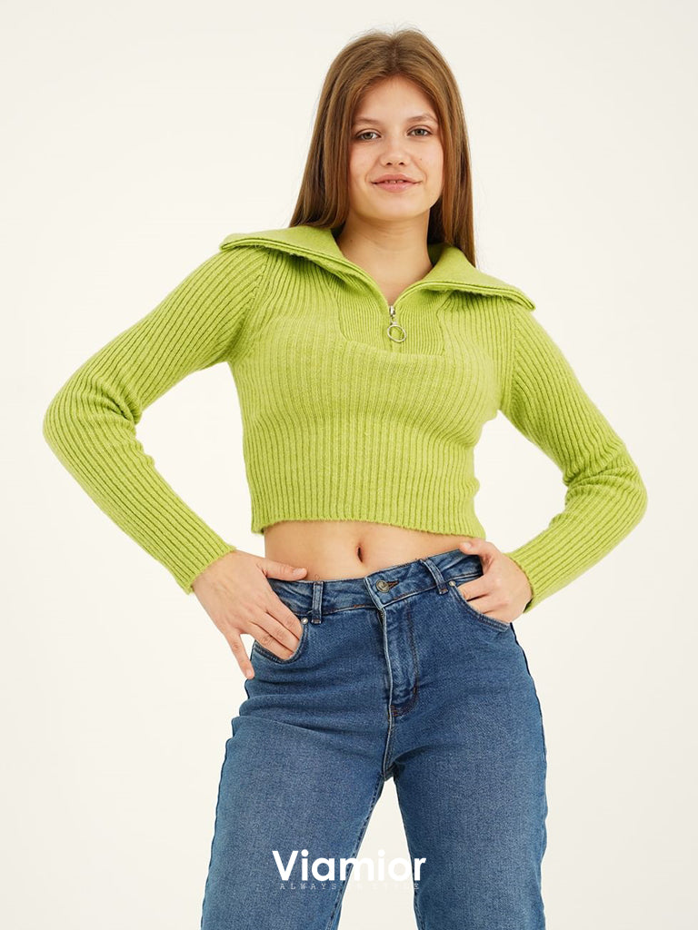 Pistachio Green Top