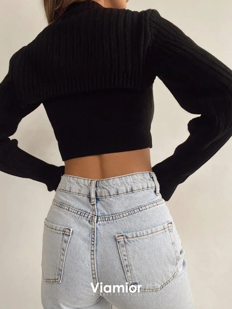 Black Extension Top