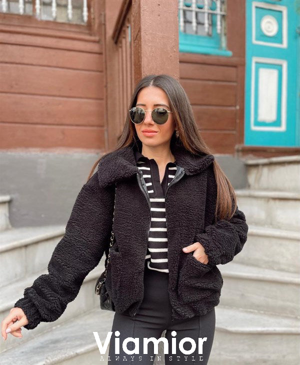 Black Teddy Jacket